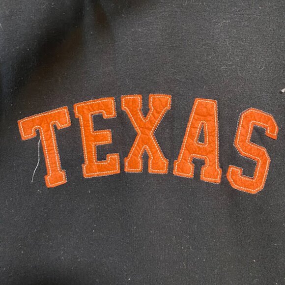 Simplymm Texas Appliqué Black Graphic Hoodie Size M - Picture 5 of 8
